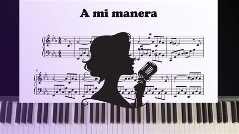 A Mi Manera My Way Piano Solo I Partitura Gratis I Pianotaitai
