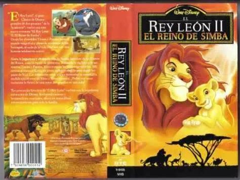 El Rey Leon 2 Vhs El Reino De Simba Hablada En Español Latin Mercadolibre