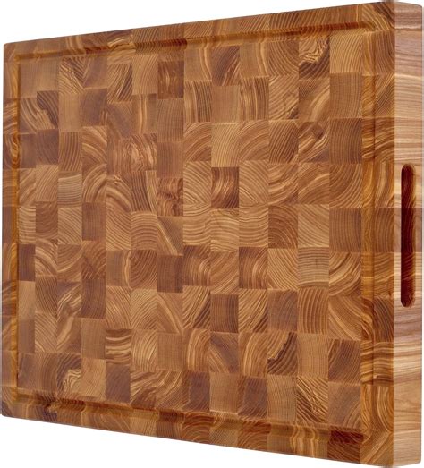 Professional Butcher Block Cutting Board 24 X 18 Inch Extra Large Thick