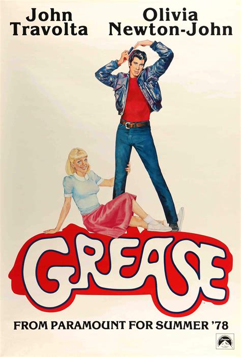 Grease 1978 Musical Movies Grease Movie Old Movie Posters