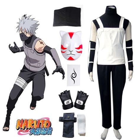 Kakashi Anbu Uniform In 2021 Kakashi Naruto Costumes Naruto Cosplay