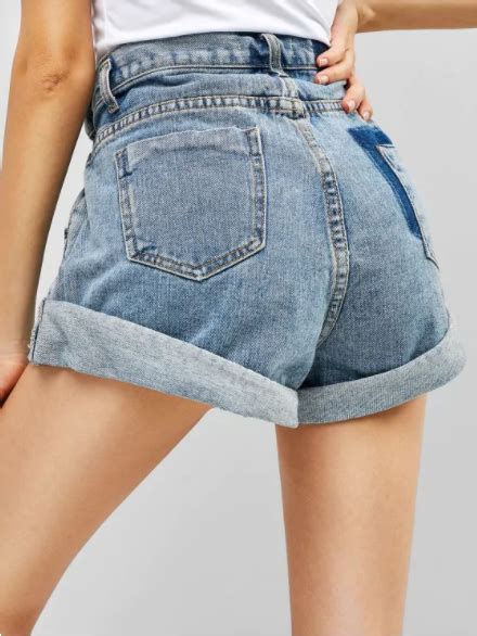 Blue Jean Outfits Summer Fashion Ideas Wears Rolled Cuffs High Waisted