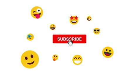 Emoji Subscribe Screen Free Premiere Pro Template 733