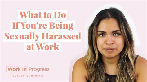 What To Do If Youre Being Sexually Harassed At Work How To Deal With Sexual Harassment At Work