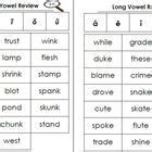 Exploring Words Level 3 Short Long Vowel SAMPLER Word Study Long