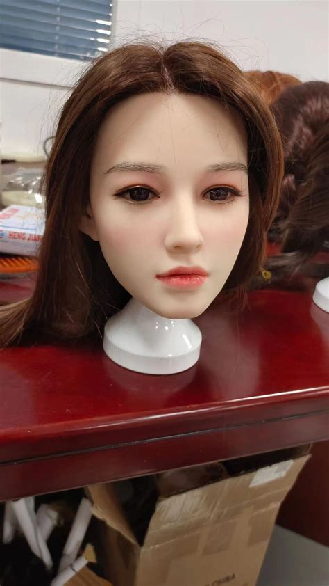 Extra Sex Doll Hair Transplant Silicone Head 3