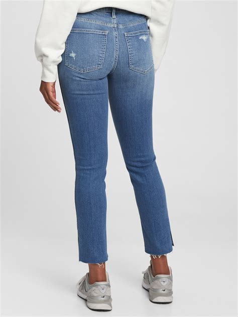 Mid Rise Vintage Slim Jeans With Washwell Gap