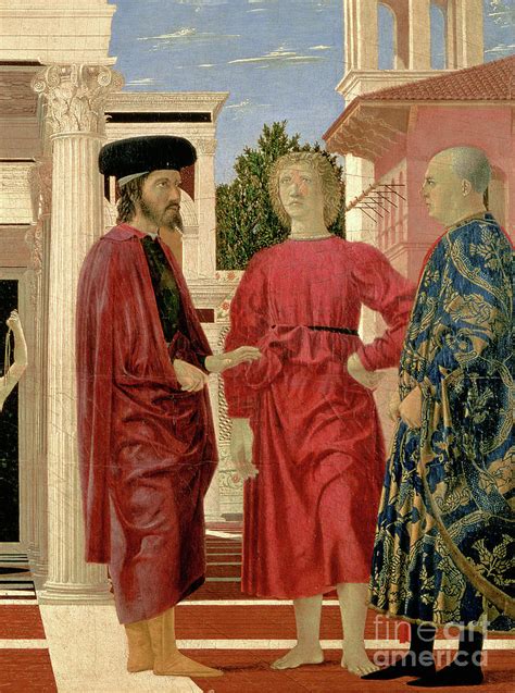 The Flagellation Of Christ Painting By Piero Della Francesca Pixels