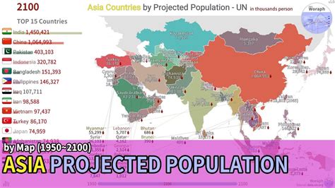 Population Of Asia By 2100 Geografia Mapa Infografico Images And