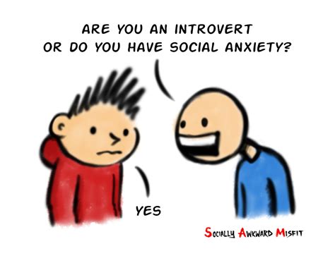 Socially Awkward Misfit The Comic About An Introverted Anxious Awkward Misfit