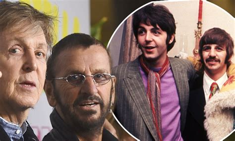 Paul Mccartney And Ringo Starr Enjoy A Mini Beatles Reunion Ringo