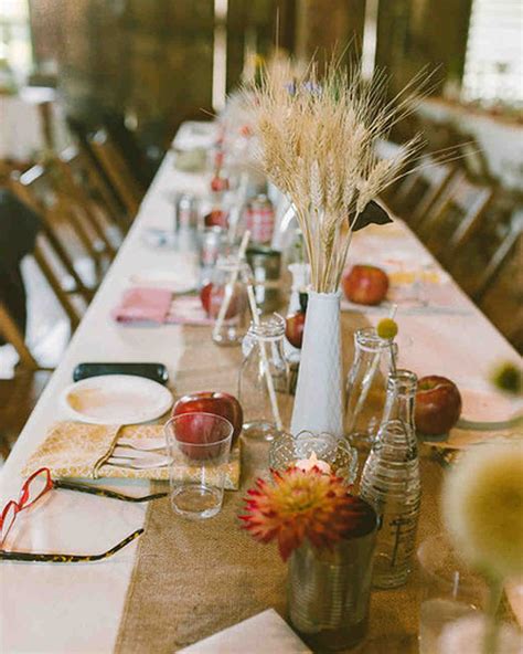 51 Rustic Fall Wedding Centerpieces Martha Stewart Weddings