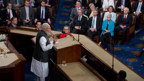 was pm modi s ‘impromptu speech actually prompted throughout