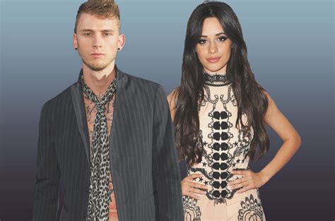 Machine gun kelly arrives to the 2021 billboard music awards held at the microsoft theater on may 23, 2021 in los angeles, california. Machine Gun Kelly & Camila Cabello Team Up for 'Bad Things ...