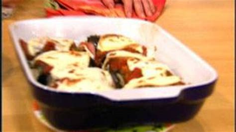 grilled eggplant roll ups recipe rachael ray show
