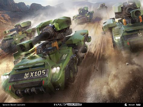 Ignacio Bazan Lazcano Halo Wars 2 Concept Art Part 2