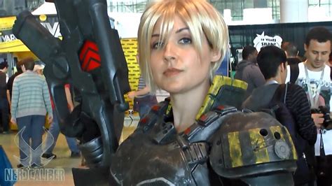 Sergeant Calhoun Wreck It Ralph Cosplay At Pax East 2014 Youtube