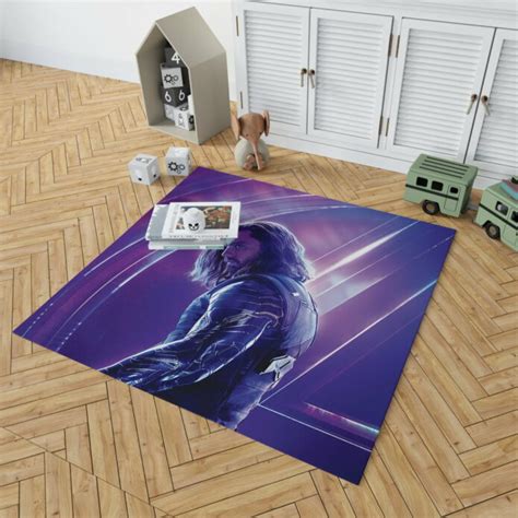 Sebastian Stan Bucky Barnes White Marvel Avenger Bedding Set