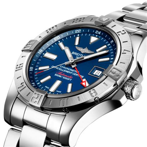 Швейцарские часы Breitling Avenger Ii Gmt 43 Blue Dial Reference