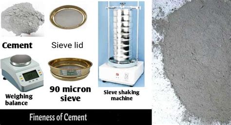 Fineness Test Of Cement Importance Of Fineness Of Cement