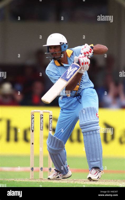 Mohammed Azharuddin India And Derbyshire Ccc 29 May 1999 Stock Photo Alamy