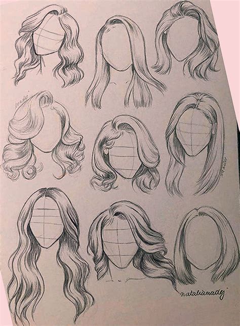 Haar Tekenen In Girl Hair Drawing Pencil Art Drawings Girl Drawing Sketches