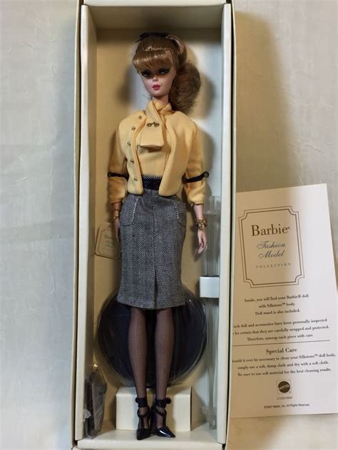Silkstone Barbie 2007 “the Secretary” Gold Label Fashion Model Collection W Coa Fashion