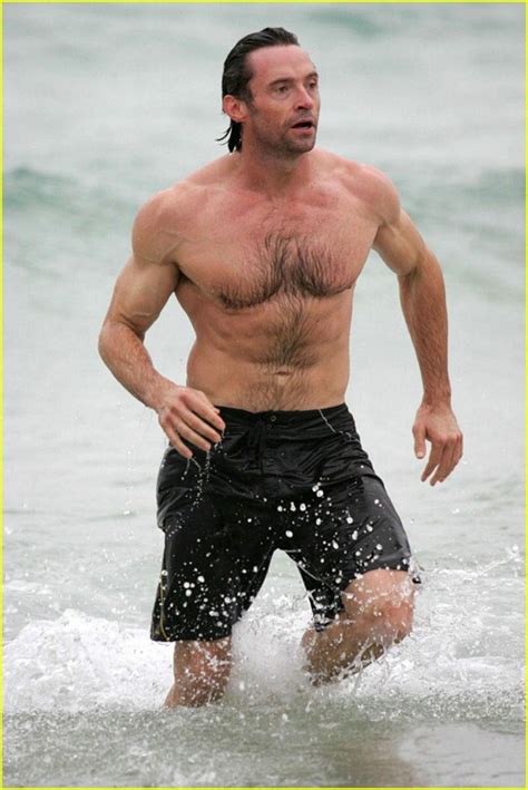 Hairy And Ripped Superheroes Hugh Jackman And Henry Cavill