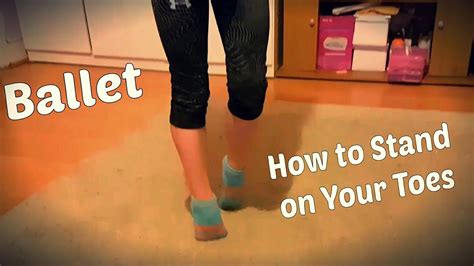How To Walk On Tip Toes As A Ballerinahow To Do A Toe StandКак Ходить