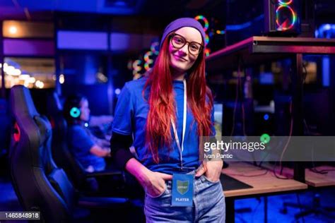 Redhead Gamer Photos And Premium High Res Pictures Getty Images