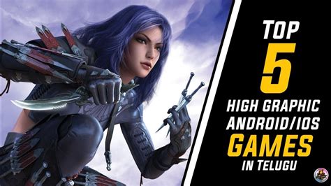 Top 5 High Graphic Games On Androidhigh Graphics Android Games 2020