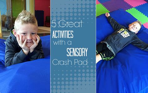 5 Great Activities To Do With A Sensory Crash Pad Integrated Learning