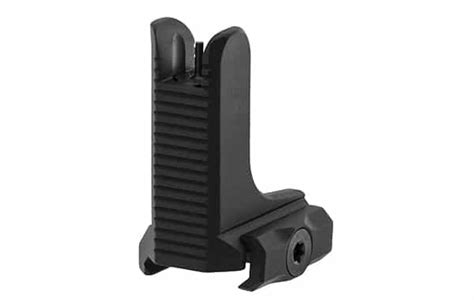 Utg Ar15 Super Slim Fixed High Profile Front Sight Black Km Tactical