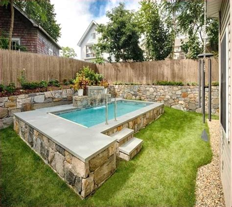 28 Creative Ideas For Landscaping Around Above Ground Pool Small Pool Design Backyard Pool