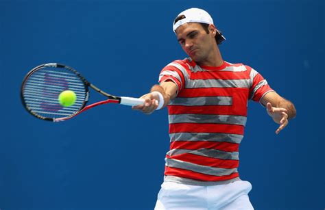 There are three forehand grips. Roger Federer in 2010 Australian Open - Day 1 - Zimbio