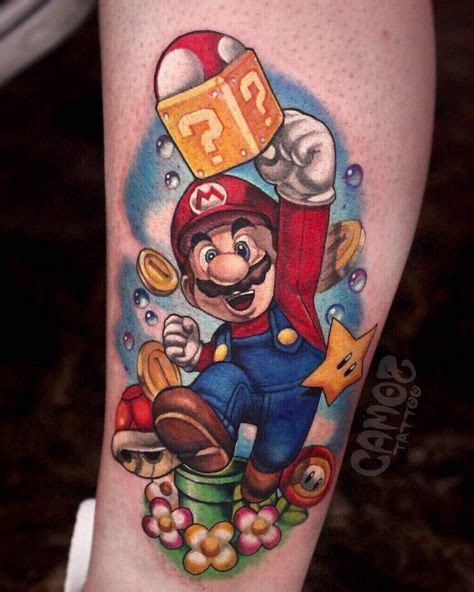 Las 54 Mejores Imágenes De Mario Bros Tatuaje De Mario Tatuajes Y