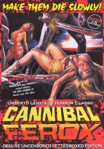Cannibal Ferox Deluxe Uncensored Letterbox Edition DVD 1981 In