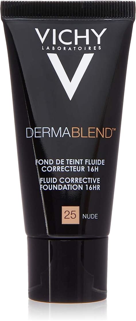Vichy Dermablend Corrective Fluid Foundation 25 Nude 30ml Amazon
