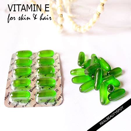 If you consume vitamin e from outer sources like supplements and foods and beauty products and hair care products that can help you to protect your skin from sun damage, aging, radical damage, inflammation. VITAMIN E OIL FOR SKIN AND HAIR - THEINDIANSPOT