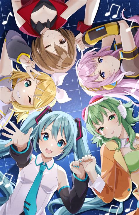 Vocaloid Girls By Tiribrush On Deviantart