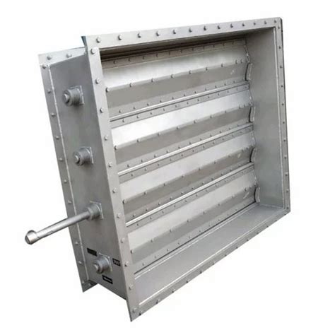 Mild Steel Square Motorized Duct Damper For Volume Control At Rs 55000