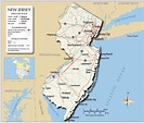 Mapas Detallados de Nueva Jersey para Descargar Gratis e Imprimir
