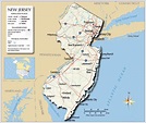 Printable Map Of New Jersey