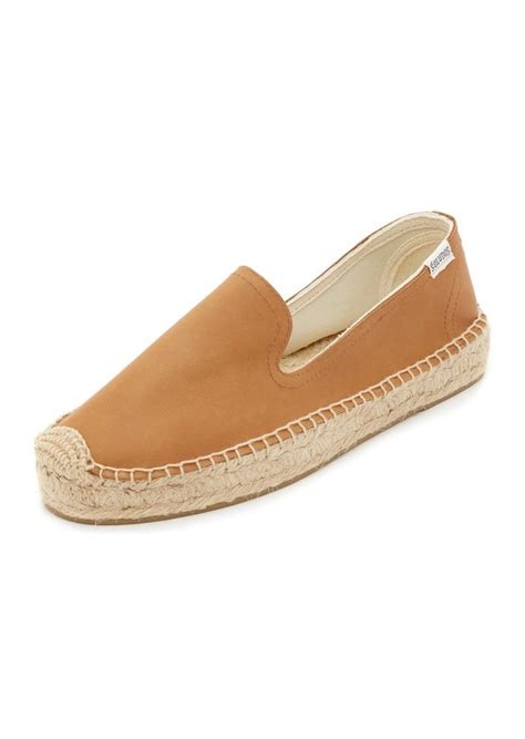 Soludos Soludos Platform Leather Espadrilles Shoes