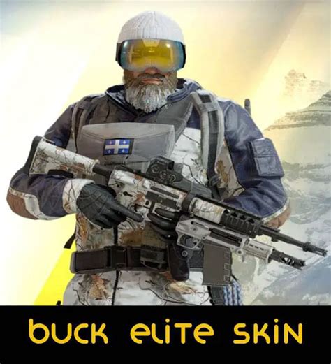 New On R6 Siege Buck Elite Skin R6siegecentercom