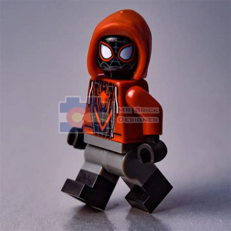 Lego Miles Morales Spider Man Marvel Super Heroes Minifigure 76178