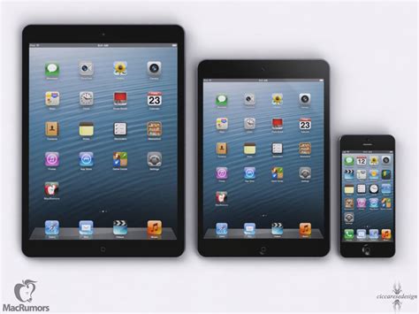 Heres How The New Ipad Ipad Mini Iphone 5 And Ipad 5 Compare In Size