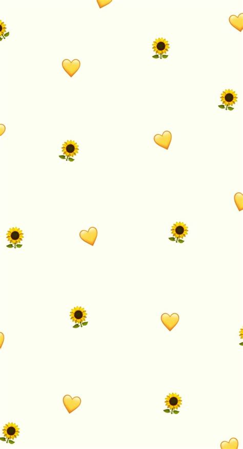 Search free aesthetic sunflowers wallpapers on zedge and personalize your phone to suit you. Yellow Heart & Sunflowers | Papeis de parede para iphone ...