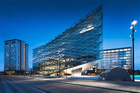 Under the emtn programme nykredit realkredit may issue subordinated notes, contingent nykredit bank may issue unsubordinated notes. NyKredit building or The Crystal, Copenhagen, Denmark ...