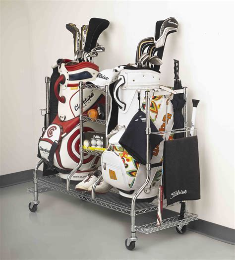 Deluxe Golf Equipment Organizer Saferacks